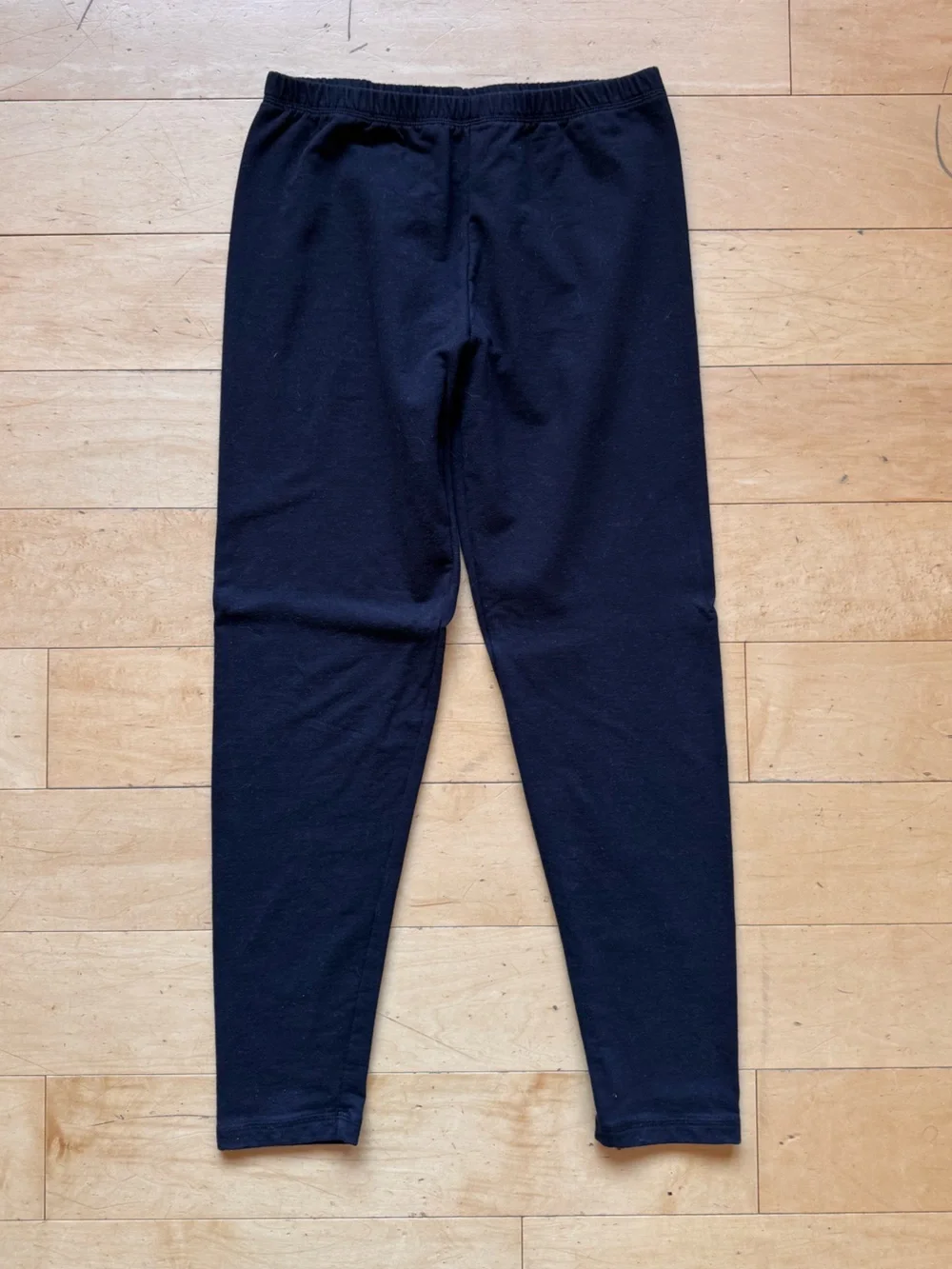 American Apparel cotton‎ spandex leggings, sz Large, staple classic neutral USA